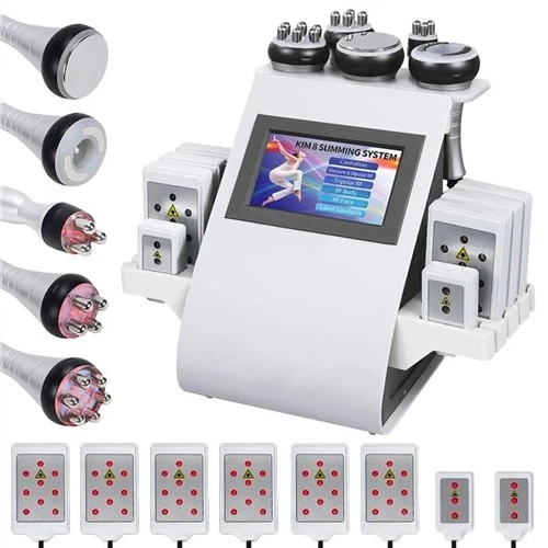 Bipolinis RF ultragarsinis liposuction kavitacijos vakuuminis lazerinis lieknėjimo aparatas
