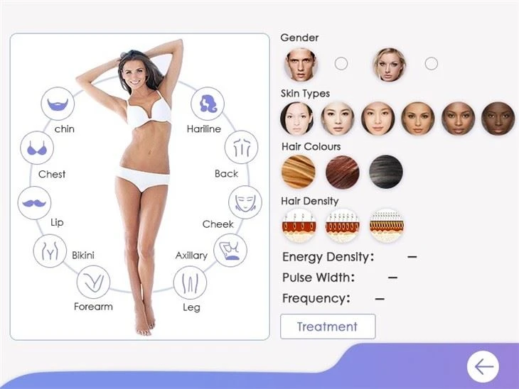 The Best Seller Verticle 808 Dilold Laser Hair Removal Machine