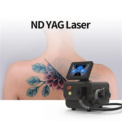 Q Switch ND-YAG tatuiruočių šalinimo lazeriu aparatas dvigubų strypų kombinuotas lazeris