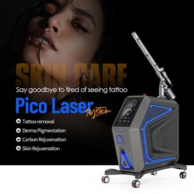 Pico Laser Q-Switched ND Yag tatuiruočių šalinimo mašina